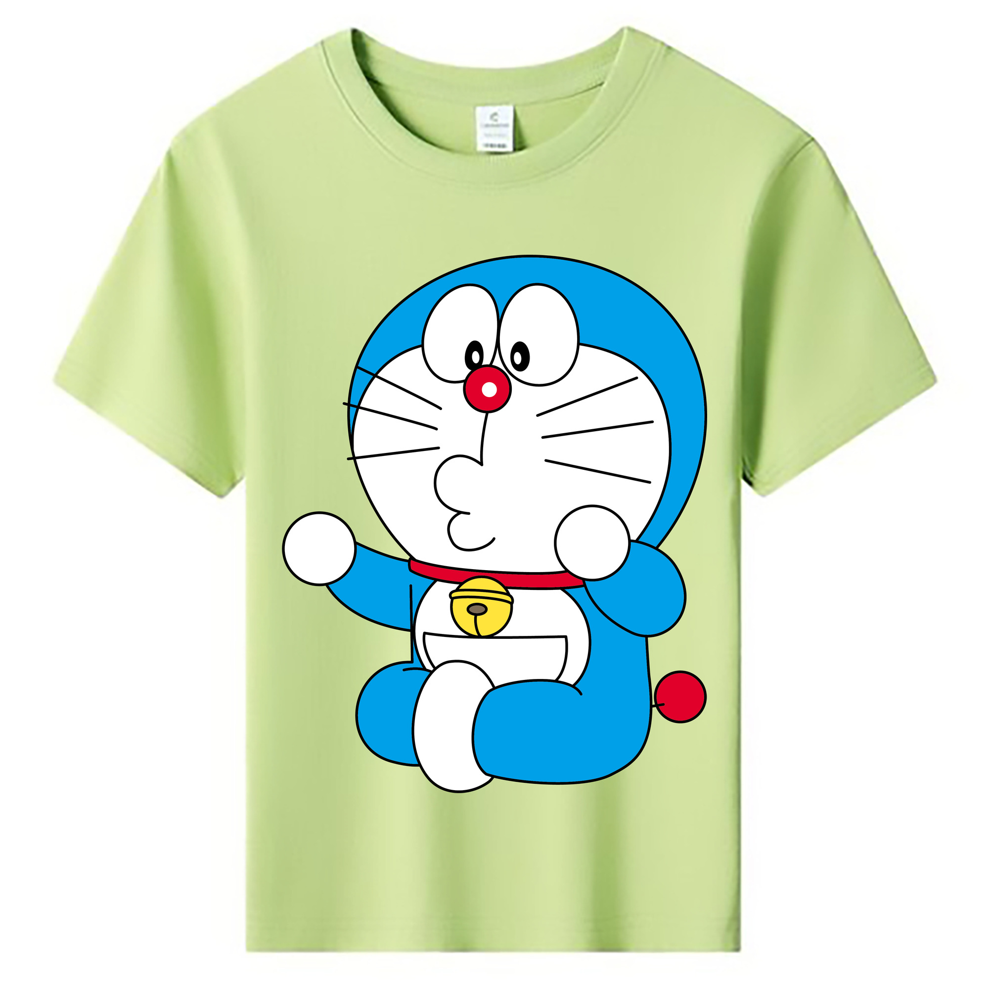 （画像用） ドラえもん Doraemon 綿100％キッズTシャツ（フロントプリント）